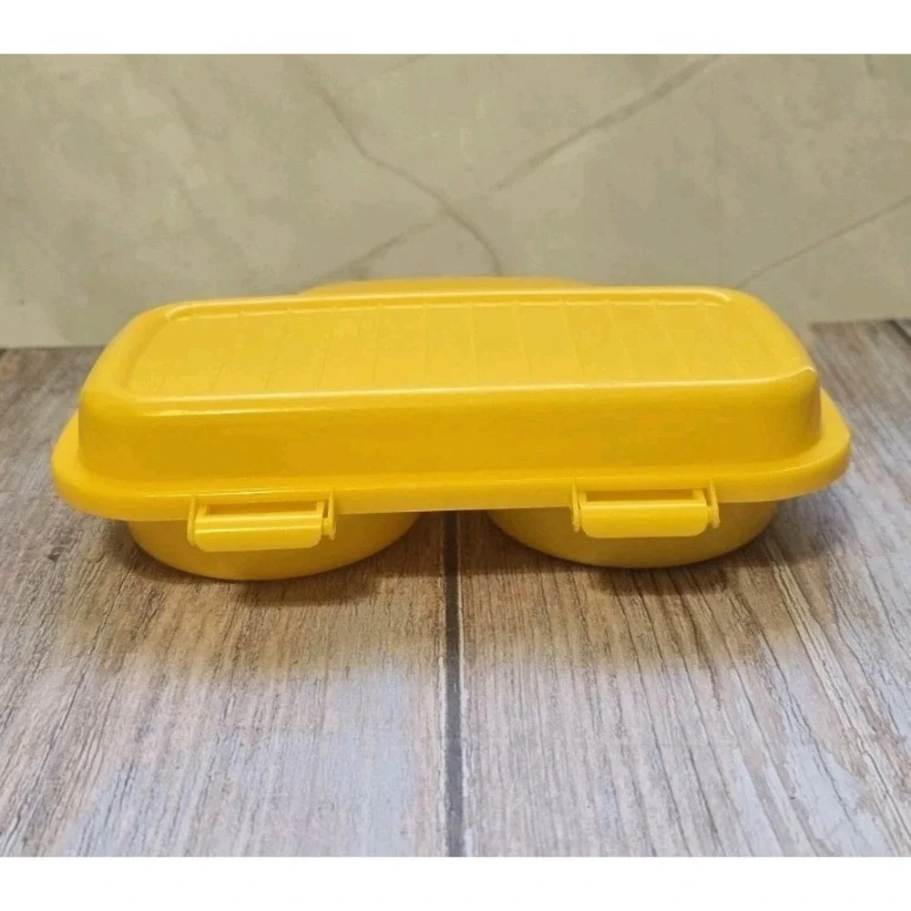 Miracle WARE by Progressive Microwave Egg Poacher Yellow With To ...